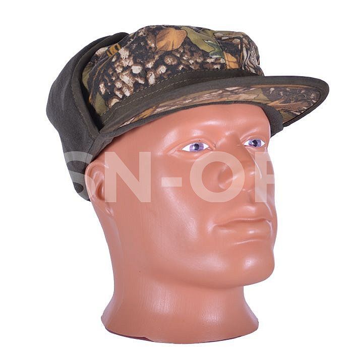 Шапка зимняя "Зверолов" (лес) 9617-2